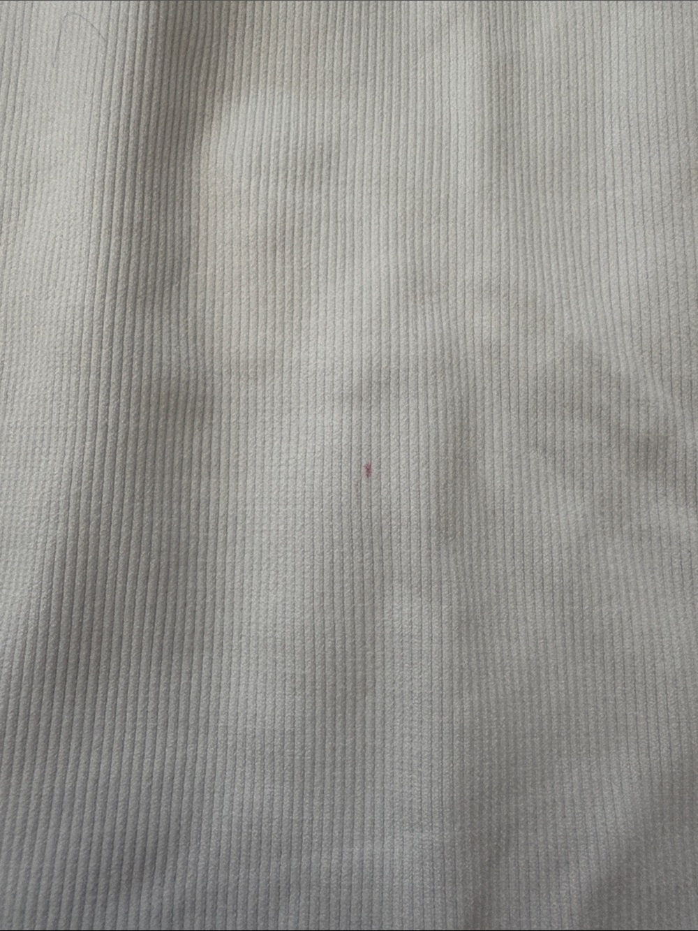 White Ribbed Racerback Tank Top - Picture 4 of 4